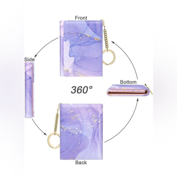 NWT. 🏈 SF 49ers Credit Card Wallet Slim Wallet with 7 Card Slots & ID Window. - Picture 3 of 7